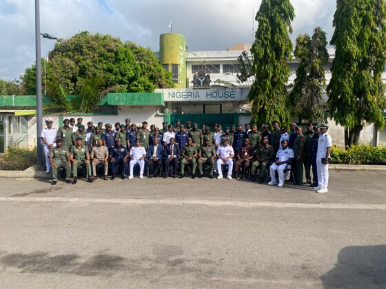 AFCSC Delegation Visits the Nigerian Embassy in Cotonou