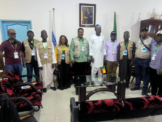 The Nigerian Electoral Mission Participates in Election Observation in Benin Republic