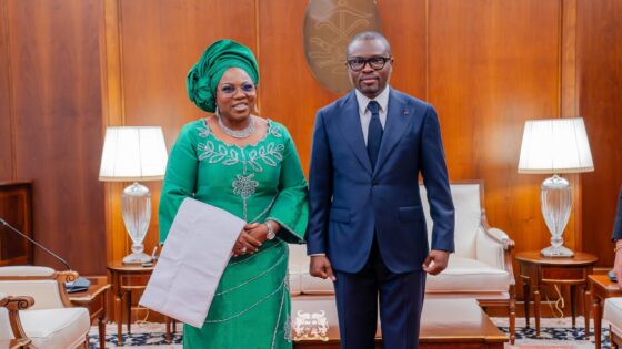 Ambassador Mopelola Adeola-Ibrahim Presents Letters of Credence to President Romuald Wadagni